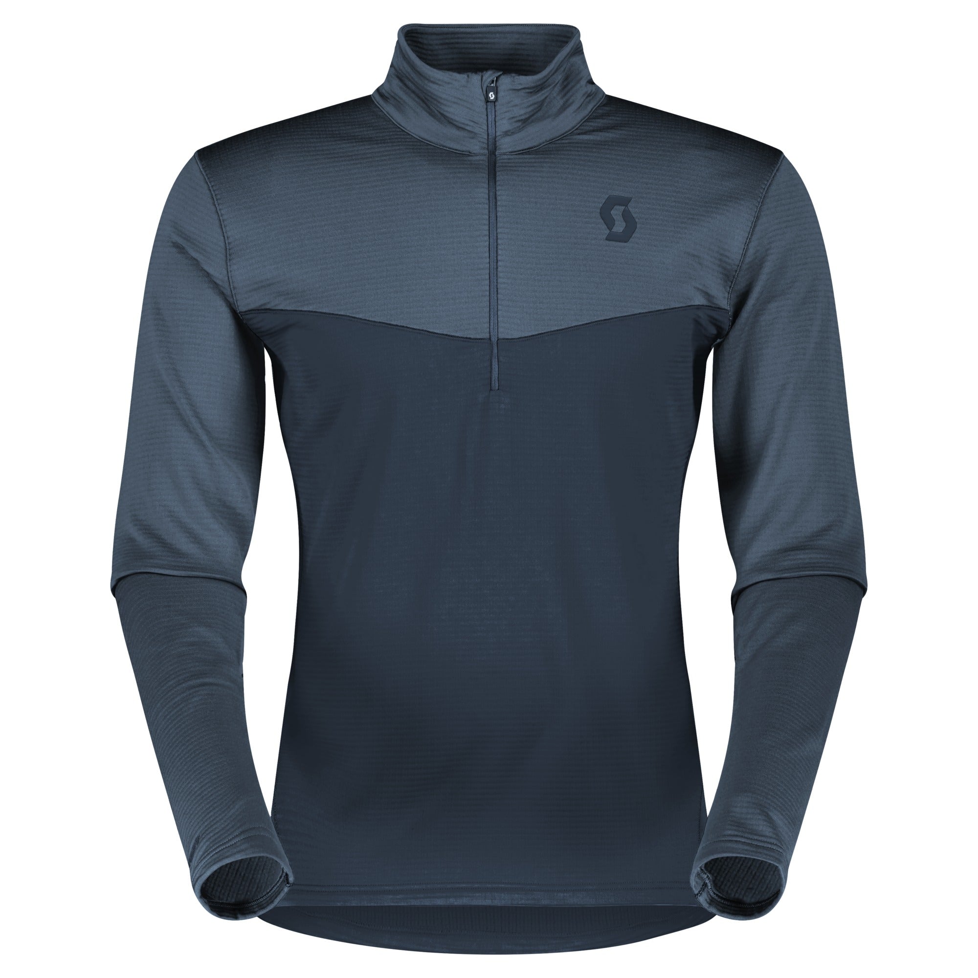 Scott Defined Light Base Layer Pullover Metal Blue / Dark Blue