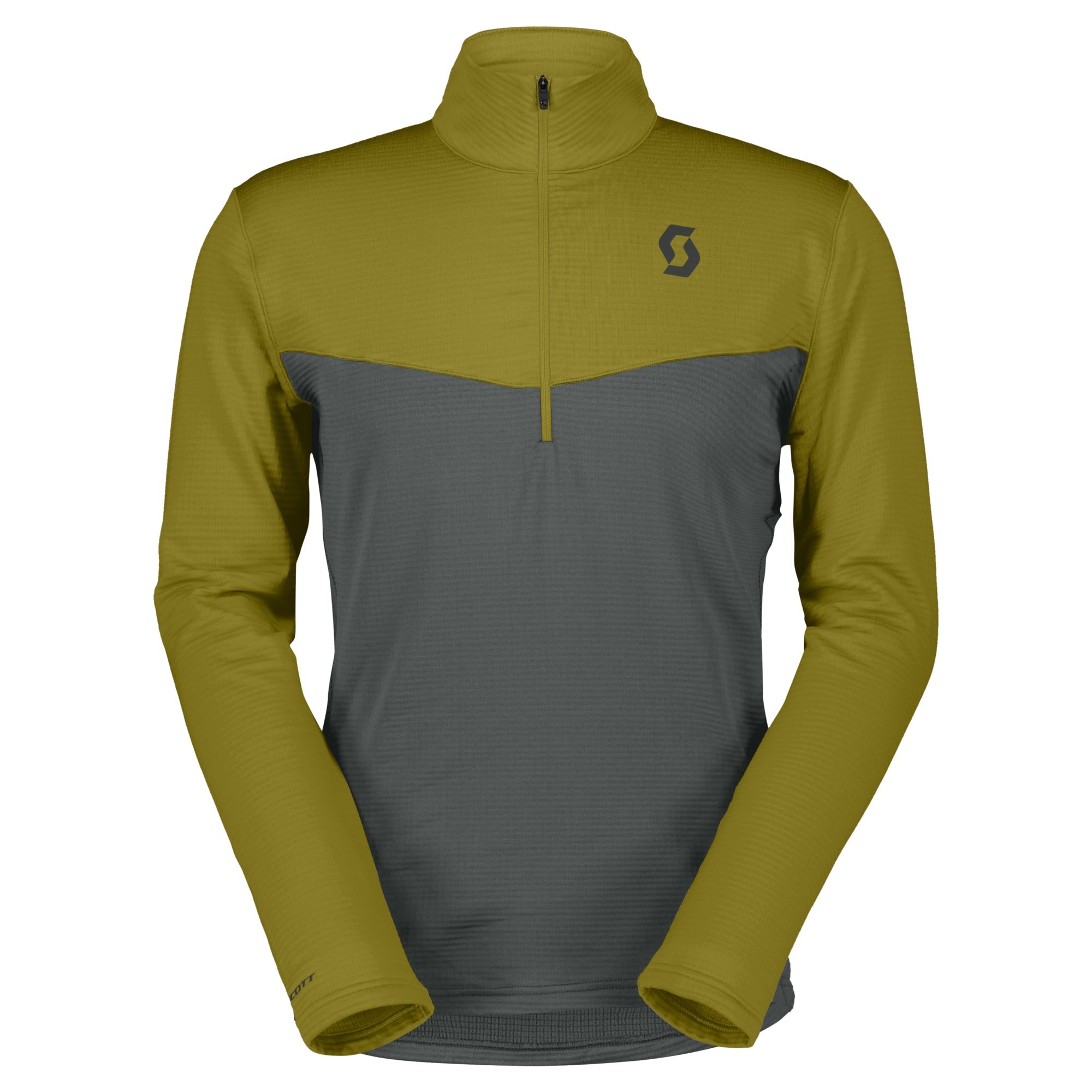 Scott Defined Light Base Layer Pullover Meadow Green / Shadow Grey