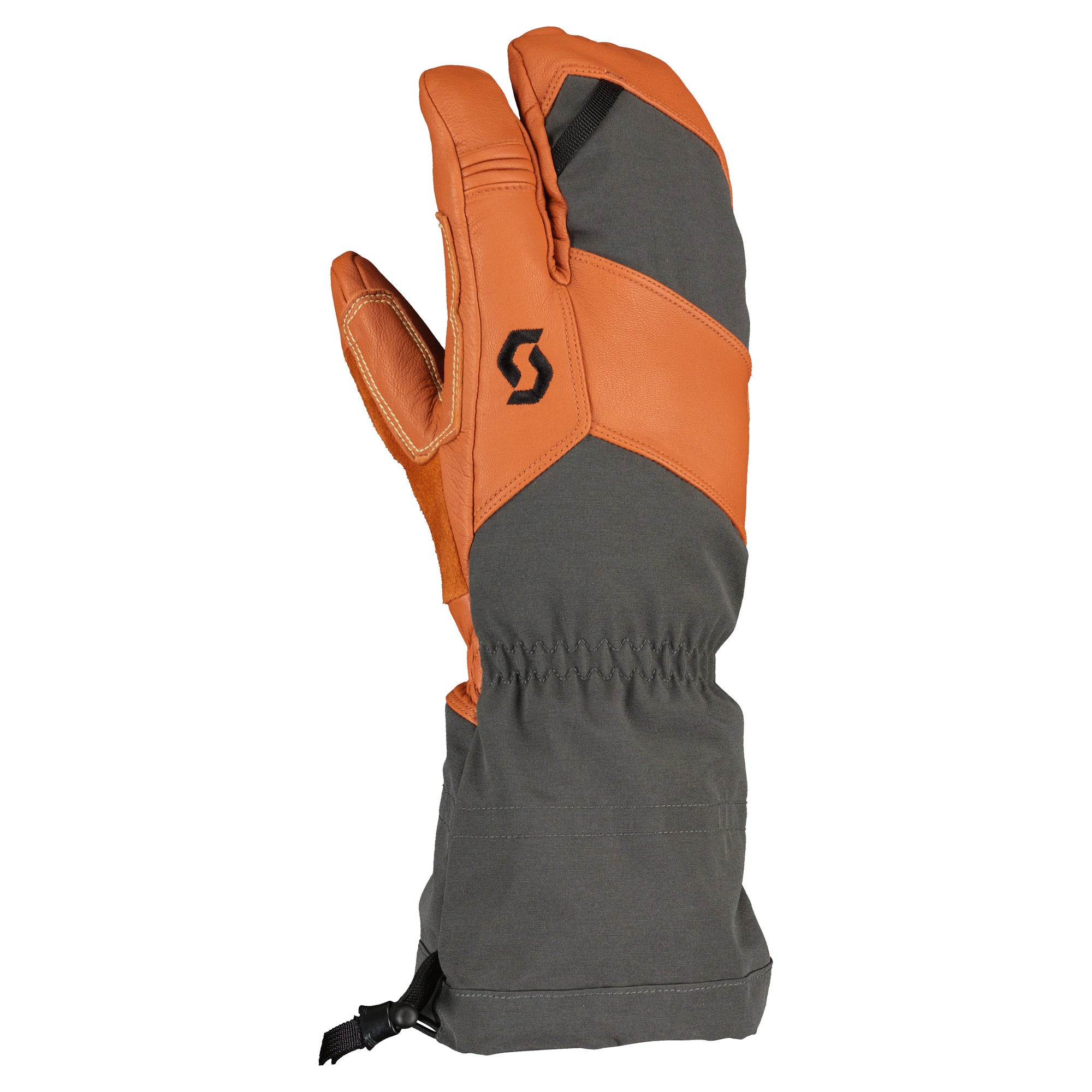 Scott Explorair Alpine Textile Gloves Dark Grey / Burnt Orange