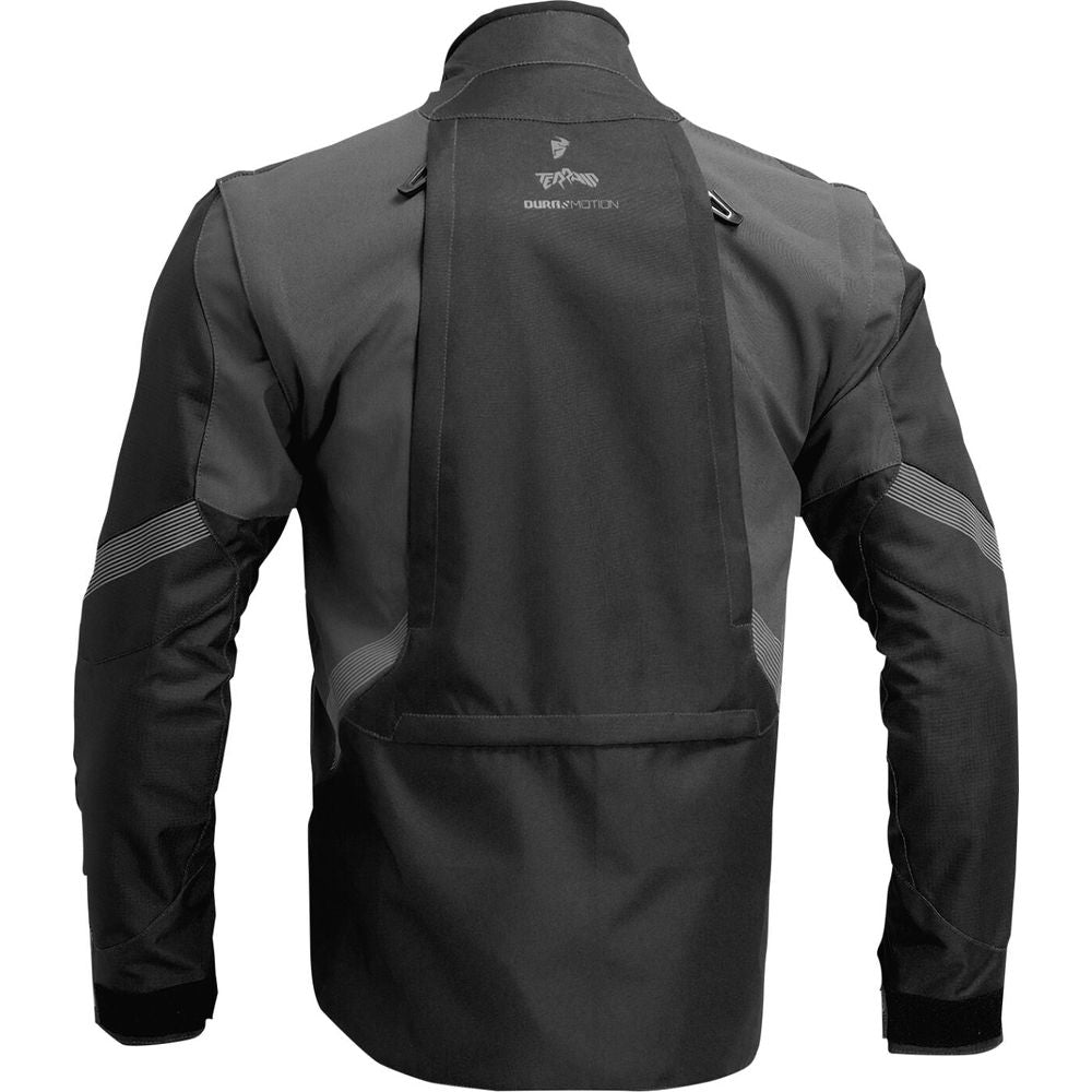 Thor Terrain Jacket Black / Grey FREE 1 YEAR Returns, FREE UK Delivery | ThrottleChimp