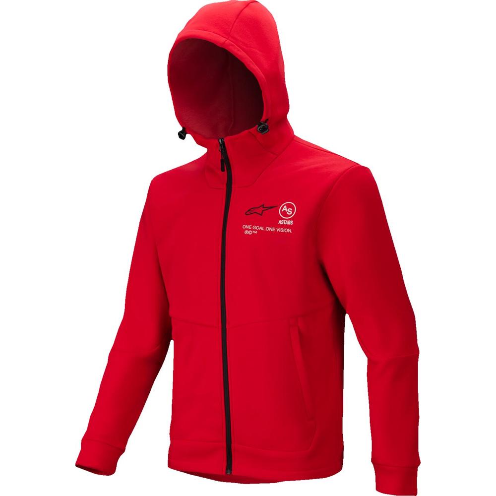 Alpinestars Racer MX Fleece Hoodie Red