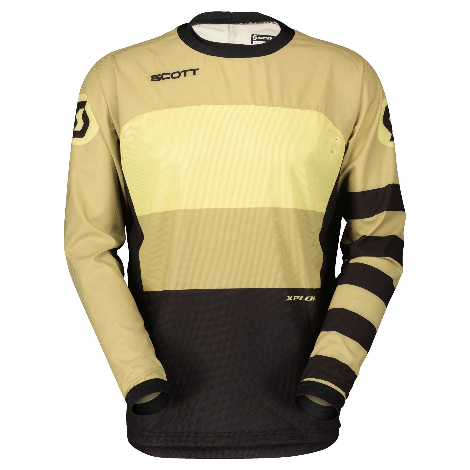 Scott X-Plore Swap Jersey Beige Tan / Black