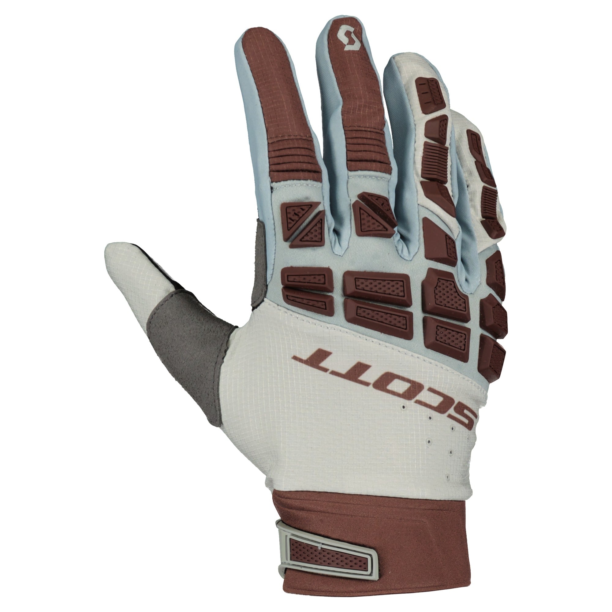 Scott X-Plore Pro Textile Gloves Grey / Brown