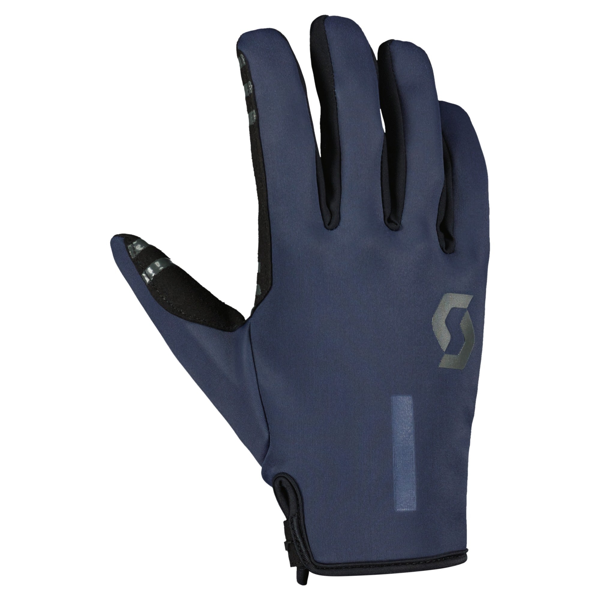 Scott Neoride Textile Gloves Eclipse Blue