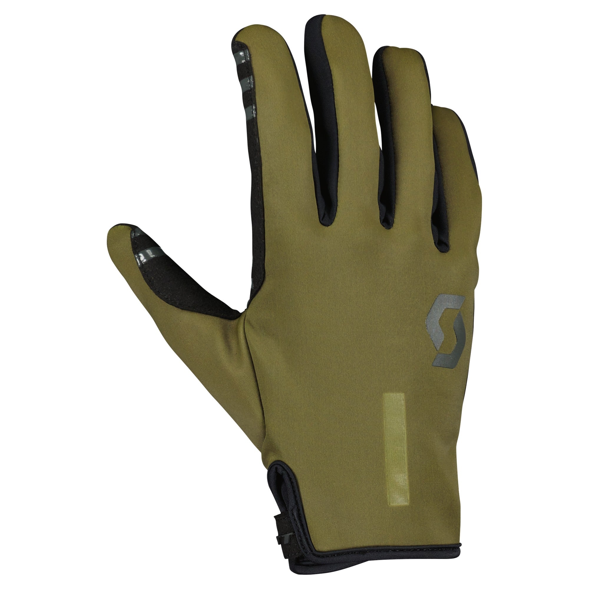 Scott Neoride Textile Gloves Fir Green