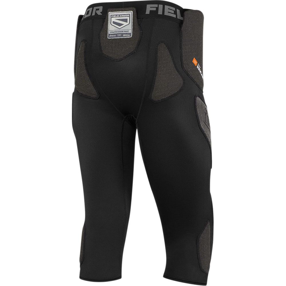 Icon Field Armor Compression Trouser Black FREE 1 YEAR Returns, FREE UK Delivery | ThrottleChimp