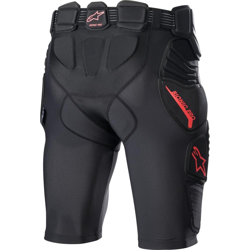 Alpinestars Bionic Pro Protection Shorts Black / Red