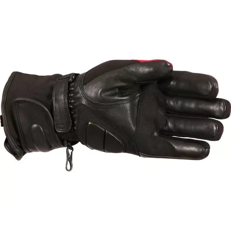 Duchinni Vienna Gloves Black / Red (Image 2) - ThrottleChimp