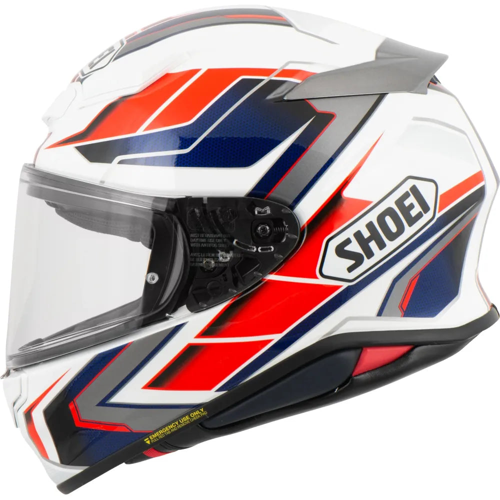 Shoei NXR2 Prologue TC10 Full Face Helmet White (Image 2) - ThrottleChimp