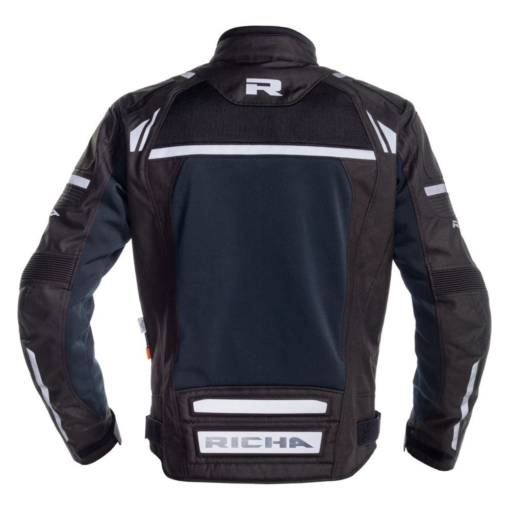 Richa Airstorm Waterproof Textile Jacket Black (Image 2) - ThrottleChimp