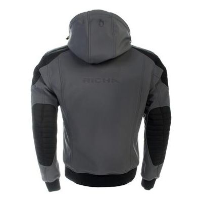 Richa Atomic Textile Jacket Grey (Image 3) - ThrottleChimp