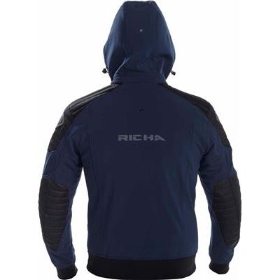 Richa Atomic Textile Jacket Blue (Image 4) - ThrottleChimp