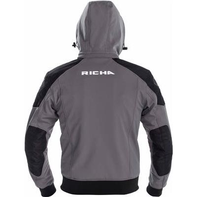 Richa Atomic Textile Jacket Grey (Image 4) - ThrottleChimp