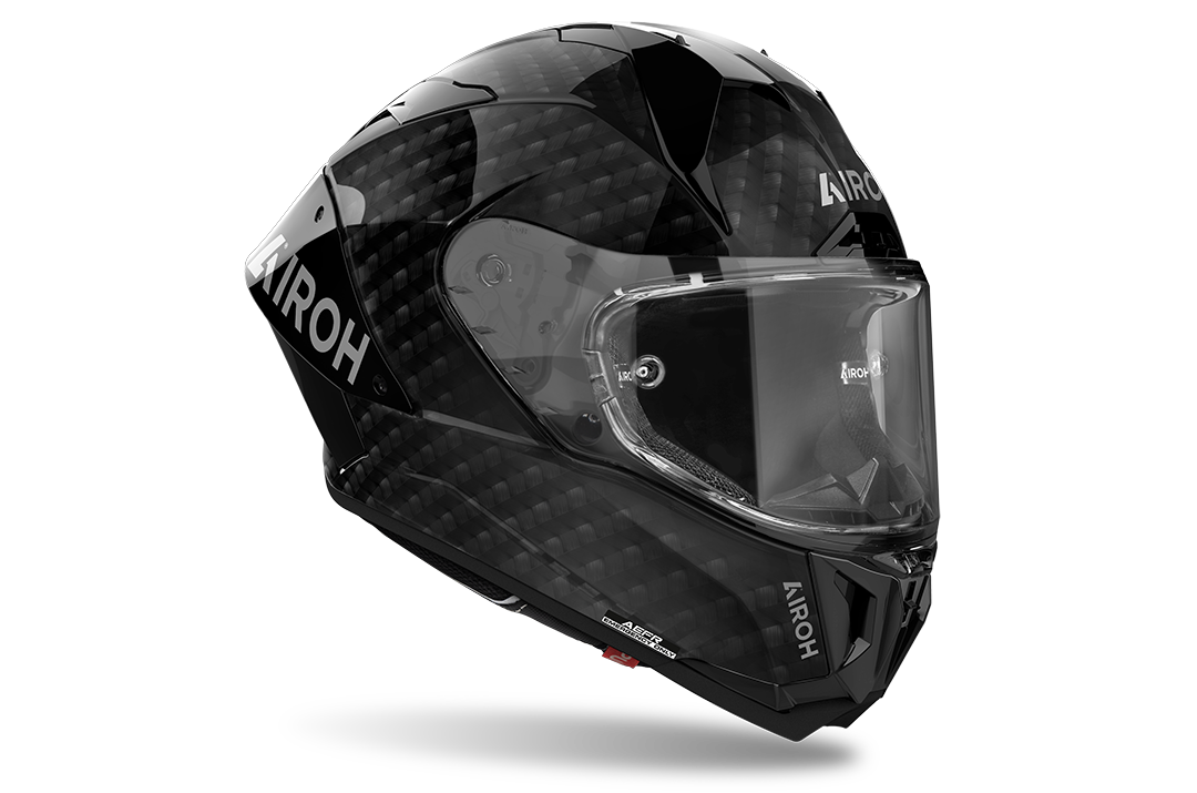 Airoh GP-800 FIM Full Face Helmet Gloss Carbon FREE 1 YEAR Returns, FREE UK Delivery | ThrottleChimp