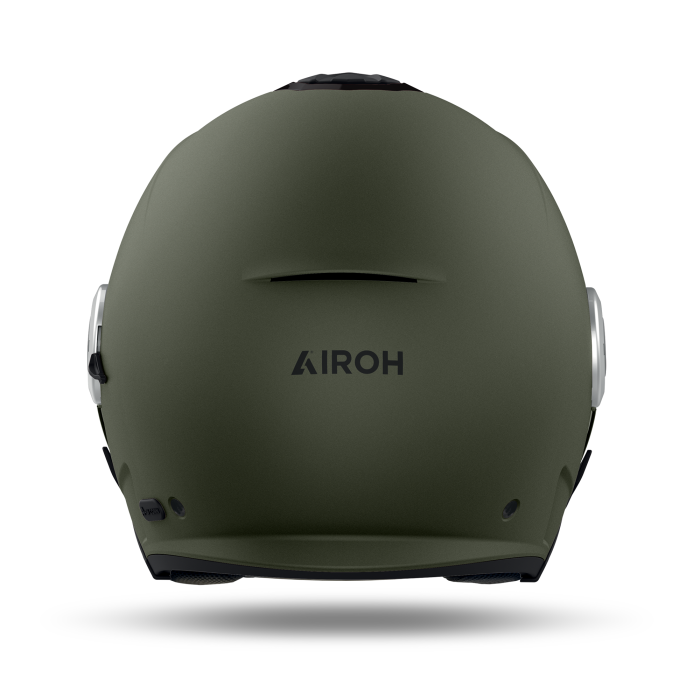 Airoh Helyos Open Face Helmet Matt Military Green FREE 1 YEAR Returns, FREE UK Delivery | ThrottleChimp