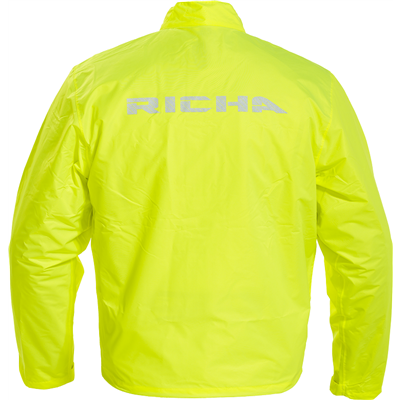 Richa Full Fluo Over Jacket Fluo Yellow (Image 2) - ThrottleChimp