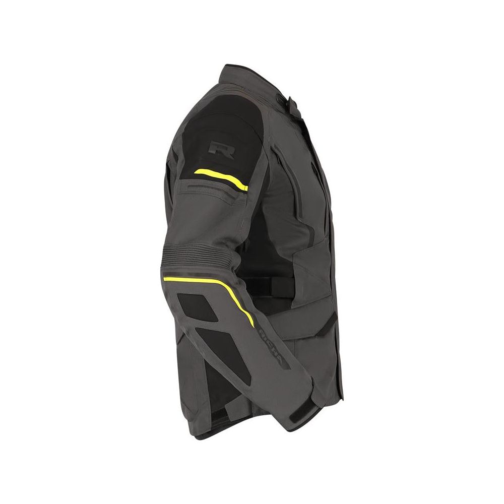 Richa Infinity 3 Jacket Black / Grey / Fluo Yellow (Image 3) - ThrottleChimp