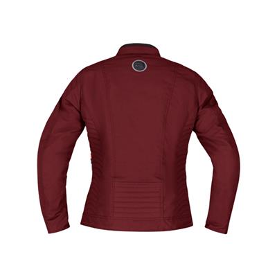 Richa Lausanne Ladies Textile Jacket Burgundy (Image 3) - ThrottleChimp