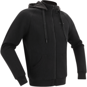 Richa Titan 2 Protective Hoodie Black (Image 3) - ThrottleChimp