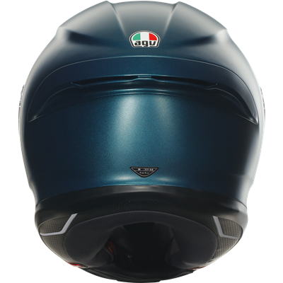AGV K6-S Solid Full Face Helmet Petrolio Blue (Image 7) - ThrottleChimp