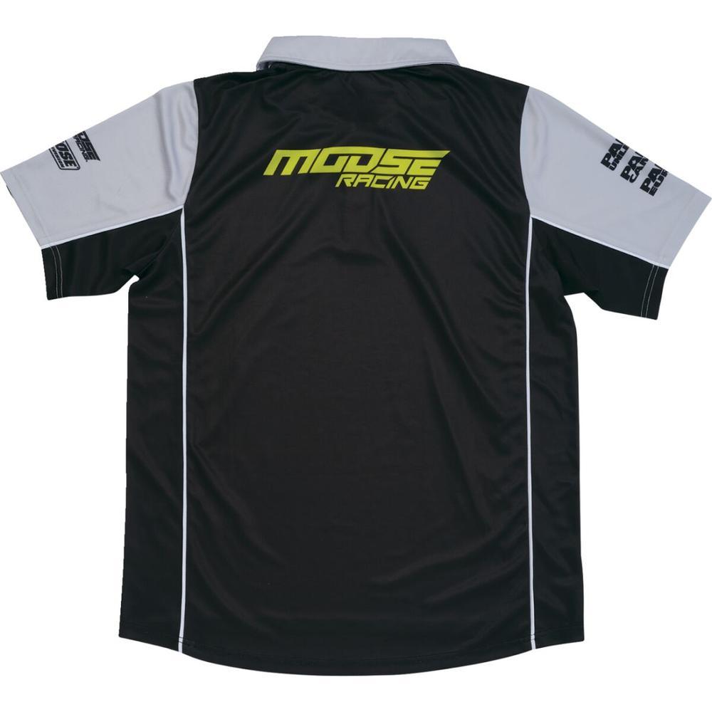 Moose Racing Pit Shirt Black / Grey