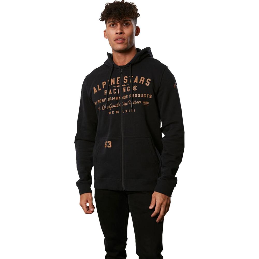 Alpinestars Region Hoodie Black / Brown