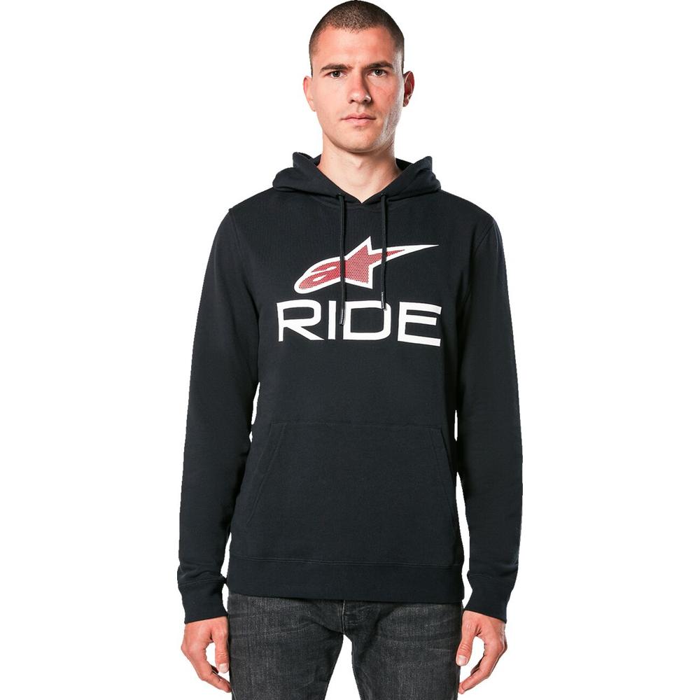 Alpinestars Ride 4.0 Pullover Hoodie Black / Red / White