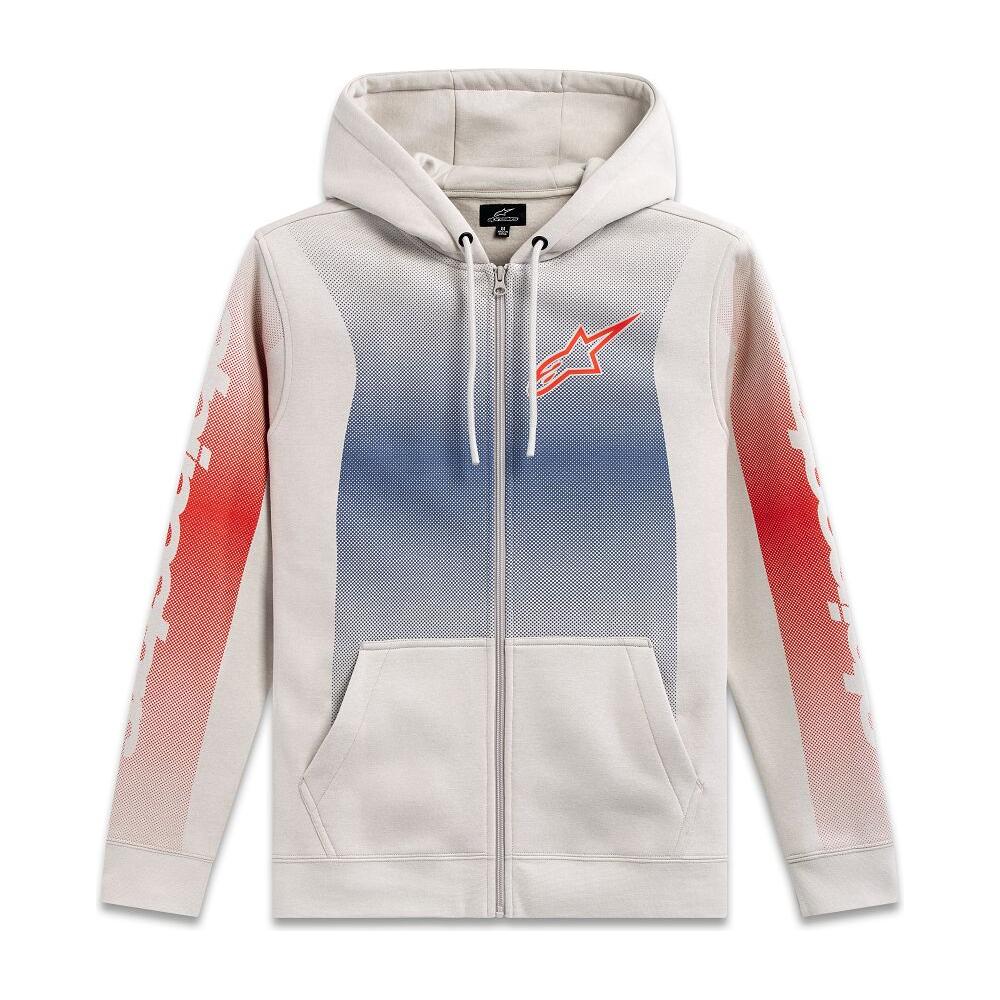 Alpinestars Arising Hoodie White / Blue / Red