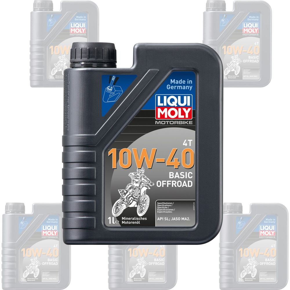 Liqui Moly 4 Stroke Offroad Race 10W-40 Oil - Box of 6 - ThrottleChimp