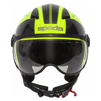 Spada Hellion Twist Open Face Helmet Yellow (Image 3) - ThrottleChimp