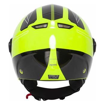 Spada Hellion Twist Open Face Helmet Yellow (Image 6) - ThrottleChimp