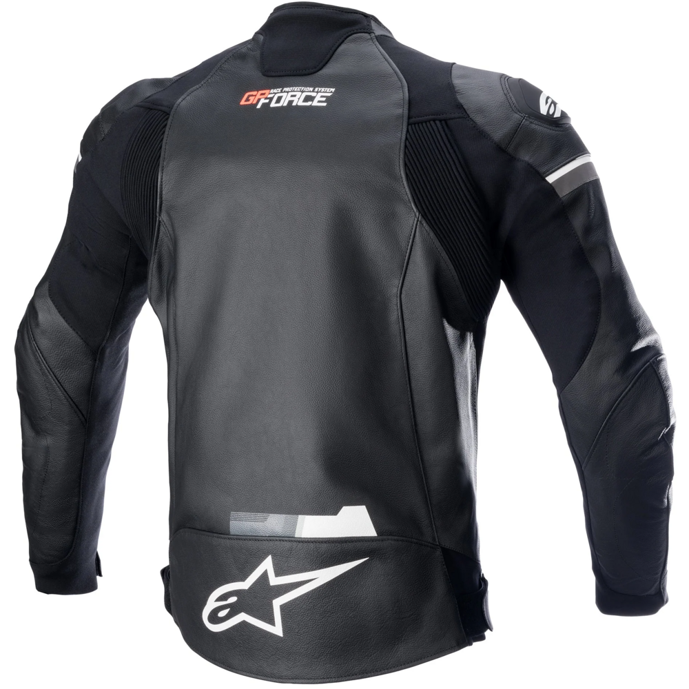 Alpinestars GP Force Leather Jacket Black (Image 2) - ThrottleChimp