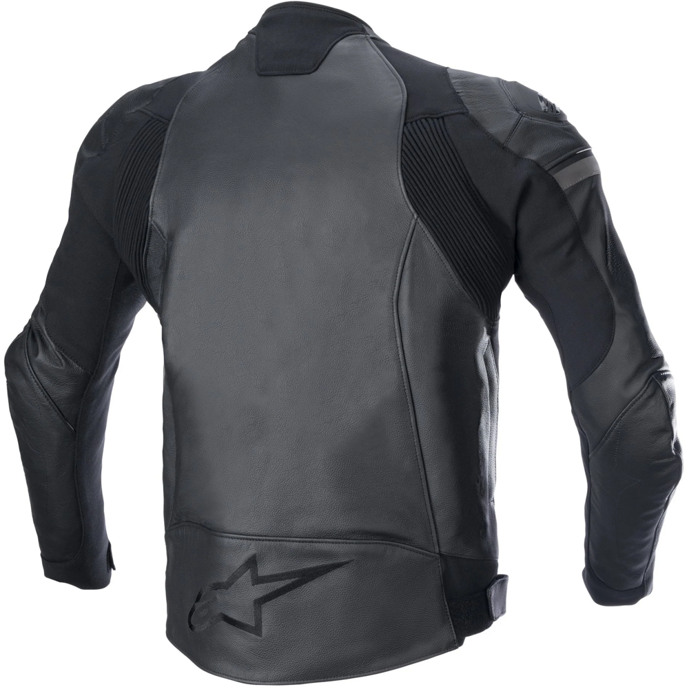 Alpinestars GP Force Leather Jacket Black / Black (Image 2) - ThrottleChimp