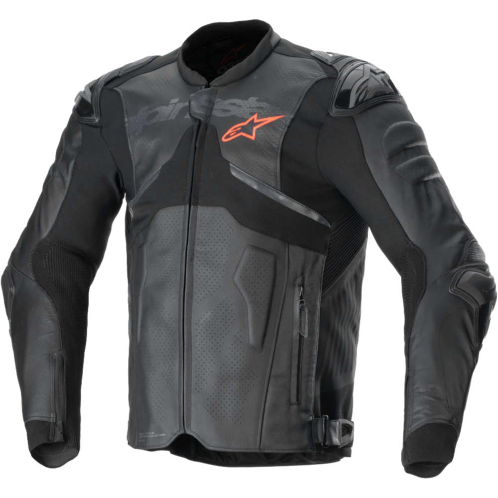 Alpinestars Atem V5 Leather Jacket Black - ThrottleChimp