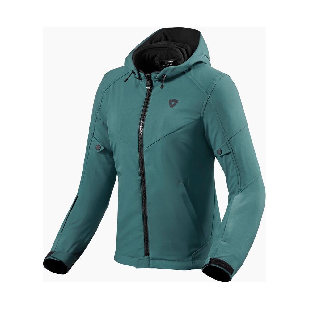 Rev'it! Afterburn H2O Ladies Textile Jacket Dark Green