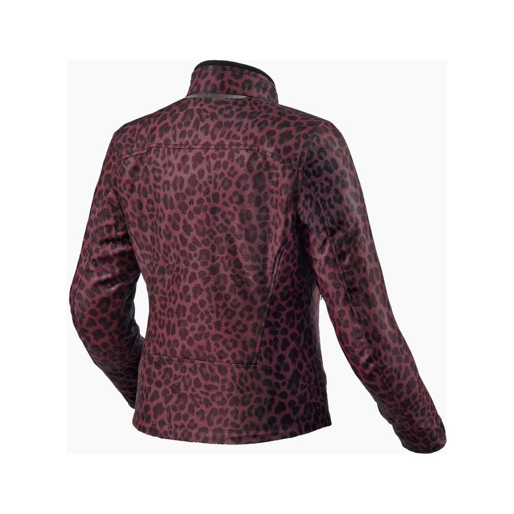 Rev'it! Shade H2O Ladies Textile Jacket Leopard Red