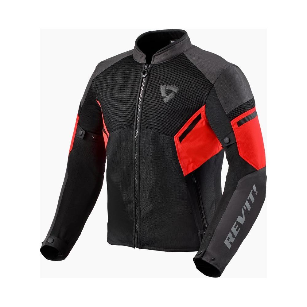 Rev'it! GT R Air 3 Textile Jacket Black / Neon Red