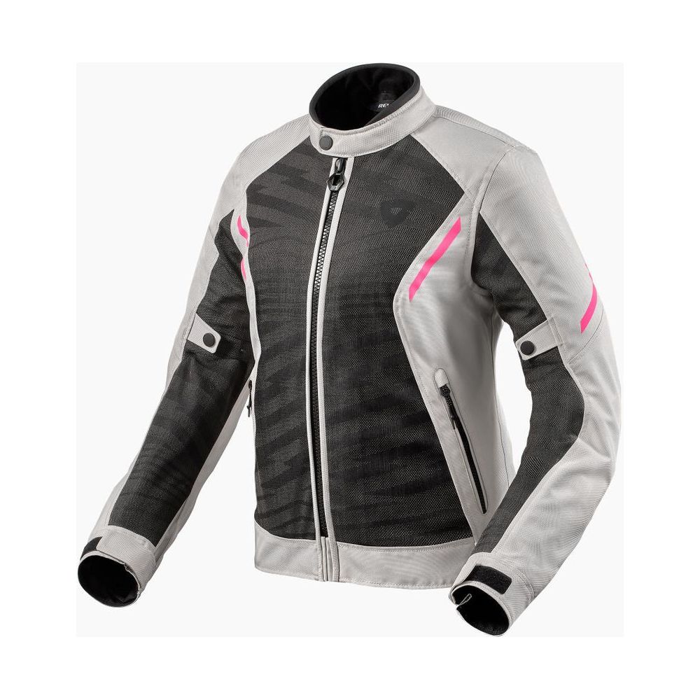 Rev'it! Torque 2 H2O Ladies Textile Jacket Black / Light Grey