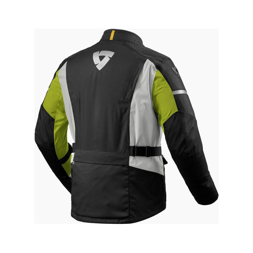 Rev'it! Horizon 3 H2O Textile Jacket Black / Neon Yellow