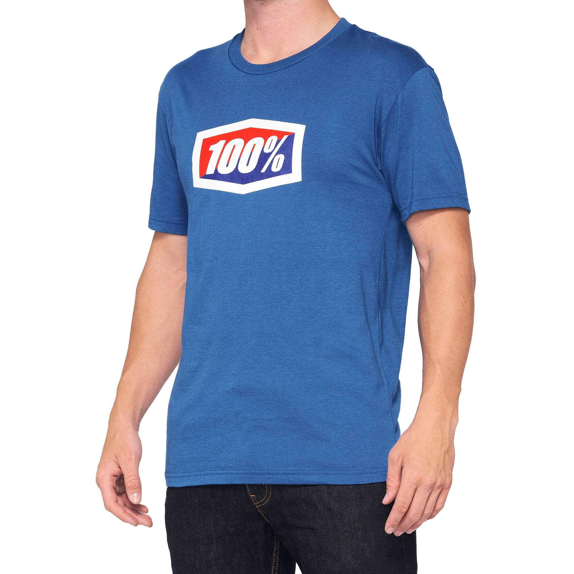 100% Official T-Shirt Blue FREE 1 YEAR Returns, FREE UK Delivery | ThrottleChimp