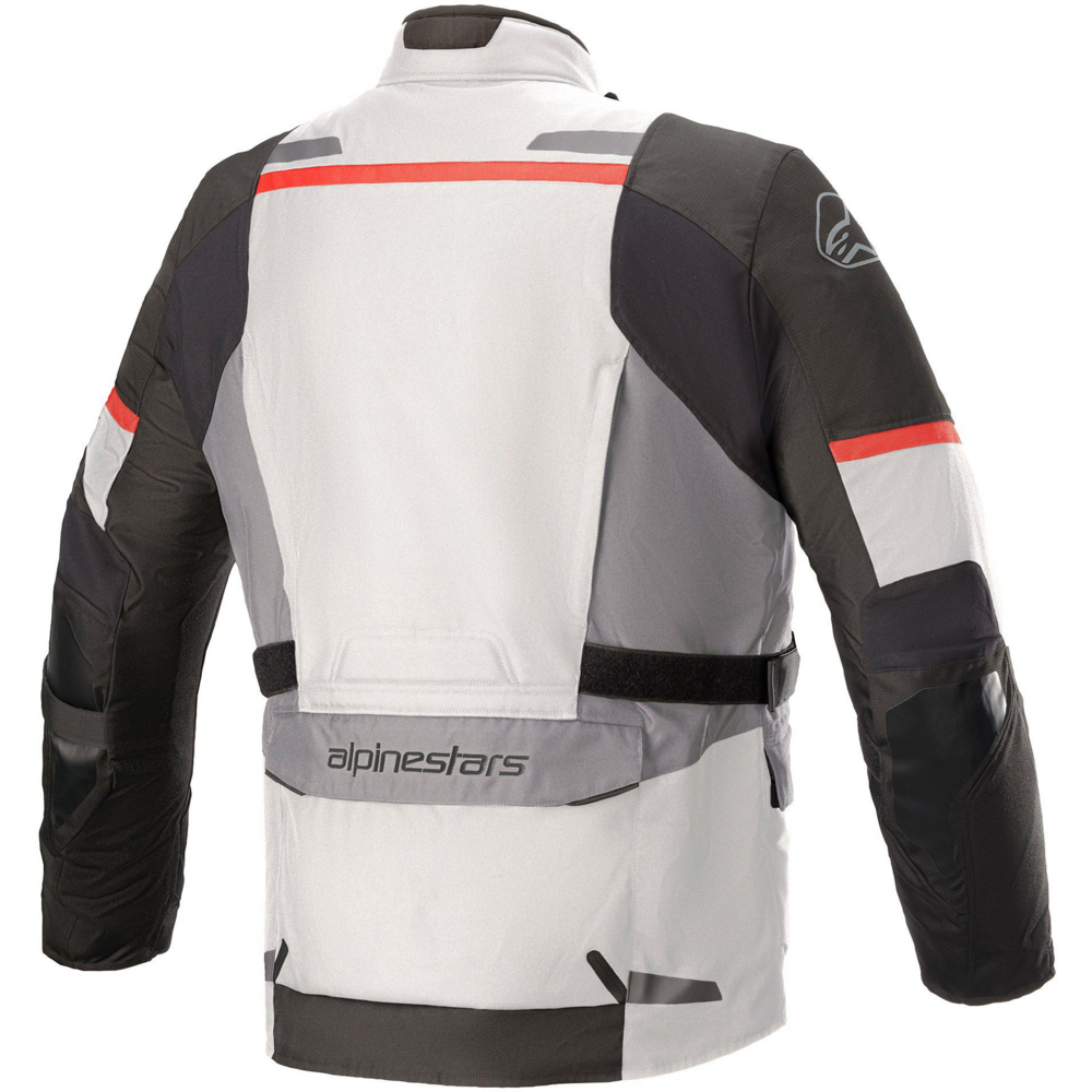 Alpinestars Andes V3 Drystar Jacket Ice Grey / Dark Grey (Image 2) - ThrottleChimp