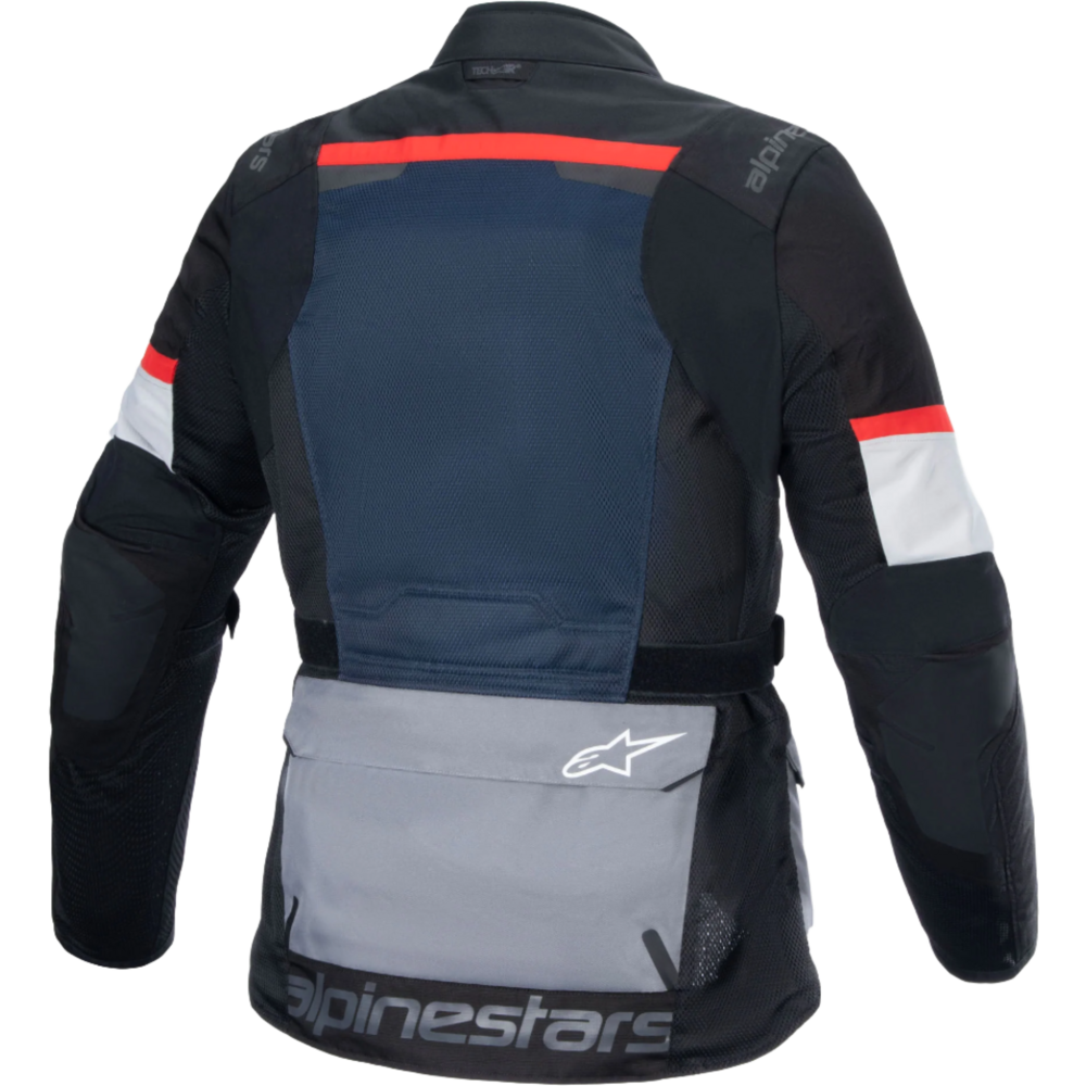 Alpinestars Andes Air Drystar Jacket Deep Blue / Black / Ice Grey (Image 2) - ThrottleChimp