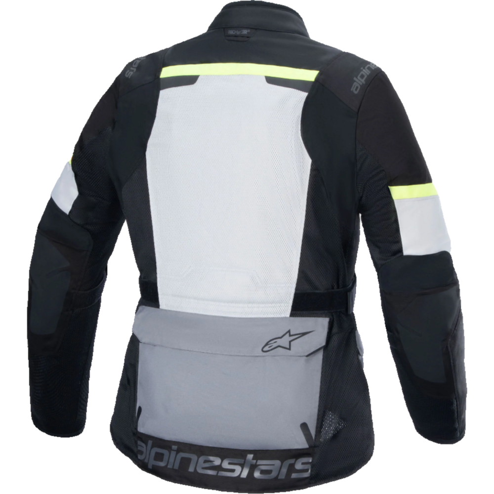 Alpinestars Andes Air Drystar Jacket Ice Grey / Dark Grey / Black (Image 2) - ThrottleChimp