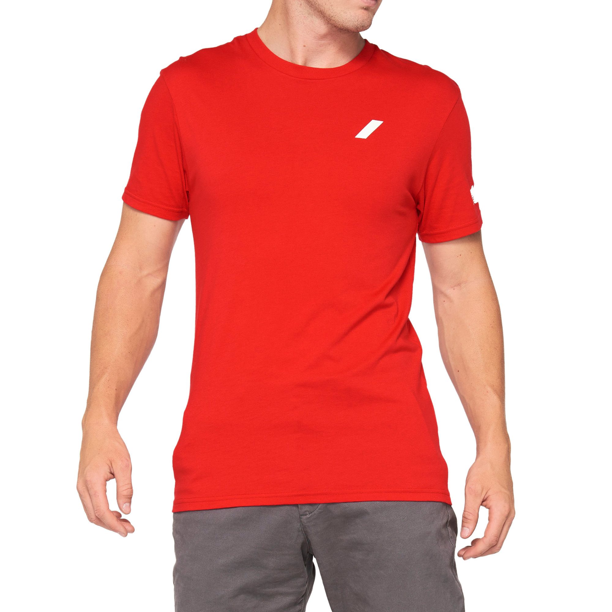 100% Tiller T-Shirt Red FREE 1 YEAR Returns, FREE UK Delivery | ThrottleChimp