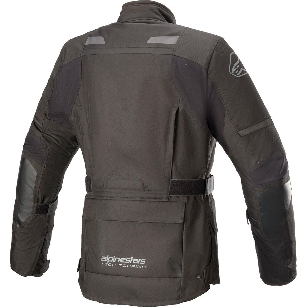 Alpinestars Stella Andes V3 Drystar Ladies Jacket Black / Dark Grey (Image 2) - ThrottleChimp