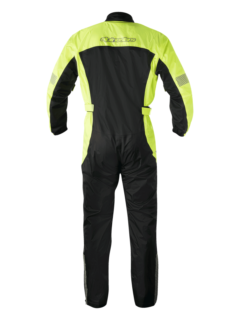 Alpinestars Hurricane One Pieces Rain Suit Fluo Yellow / Black FREE 1 YEAR Returns, FREE UK Delivery | ThrottleChimp