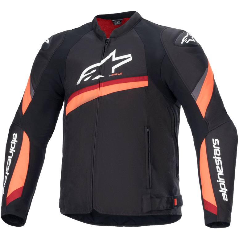 Alpinestars T-GP Plus R V4 Textile Jacket Black / Fluo Red