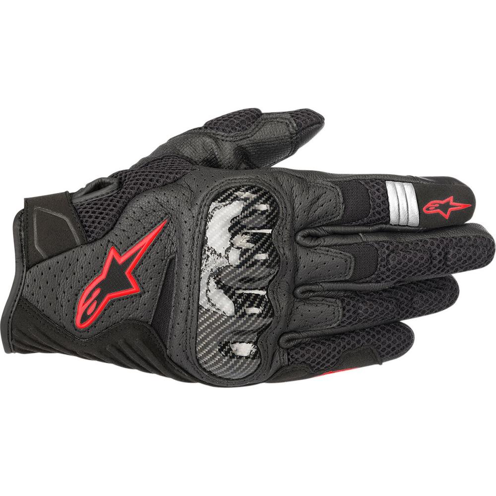 Alpinestars SMX-1 Air V2 Gloves Black / Fluo Red