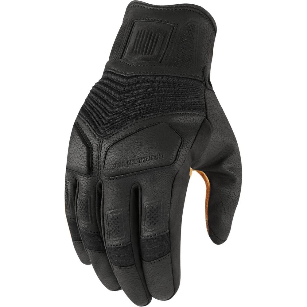 Icon Nightbreed Short Gloves Black