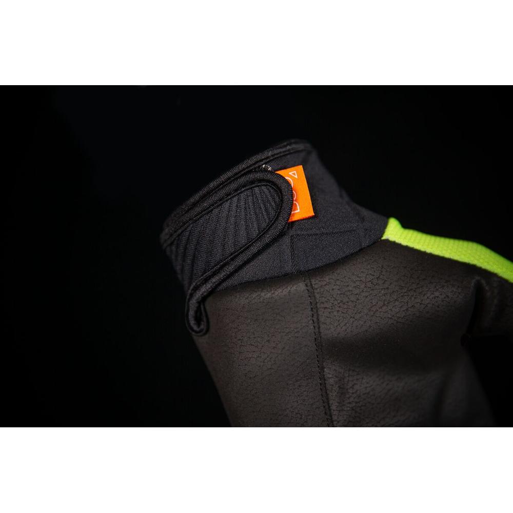 Icon Anthem 2 Textile CE Gloves Hi-Viz Green